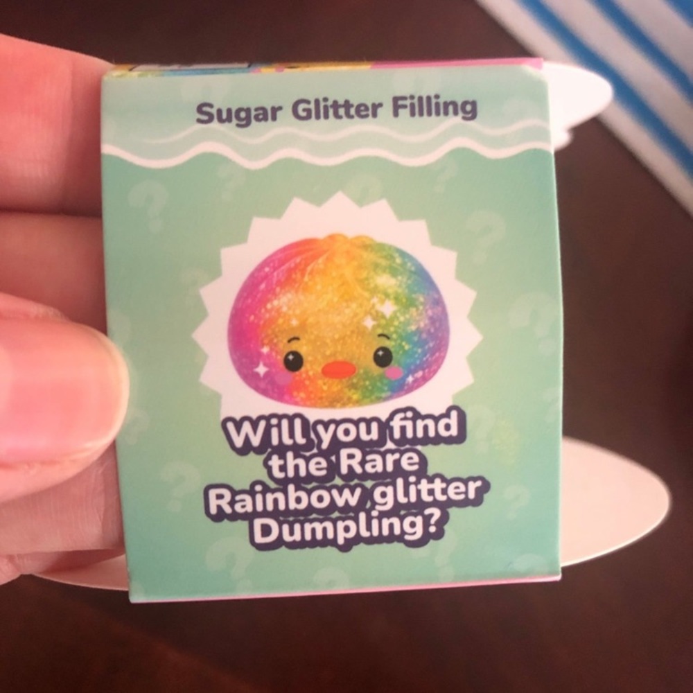 Top trenz rainbow glitter duck dumpling rare new - Picture 10 of 10